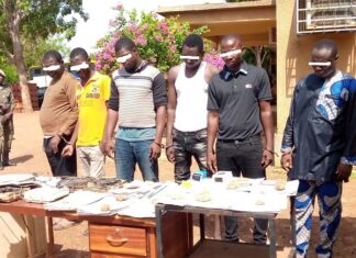 Sécurité : fin de mission pour 6 présumés délinquants spécialisés dans les cas de bris de scellés Brigarde-commissariat-nongr-massom-douane-cotecna-vol