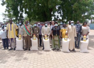 Kombissiri: Solidarité laïque Afrique de l’Ouest et Aide et Action, font parler leur cœur aux ménages déplacés internes