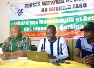 Lutte contre le terrorisme : le conseil national de la jeunesse appelle à l’union sacrée des Burkinabè LE-PRESIDIUM