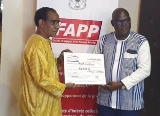 Fonds d’Appui à la Presse Privée :  les médias bénéficiaires reçoivent leurs chèques