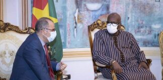 Diplomatie : l’Ambassadeur de la République de Tunisie fait ses adieux au président du Faso