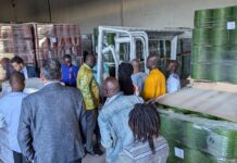 Construction du stade de Bobo Dioulasso : le Ministre Roland SOMDA satisfait de la production des préfabriqués